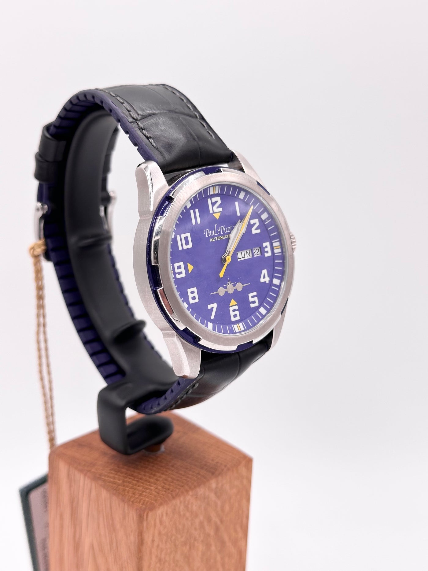 Paul Picot Pilot Day-date blu