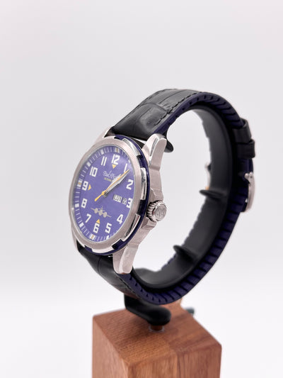 Paul Picot Pilot Day-date blu