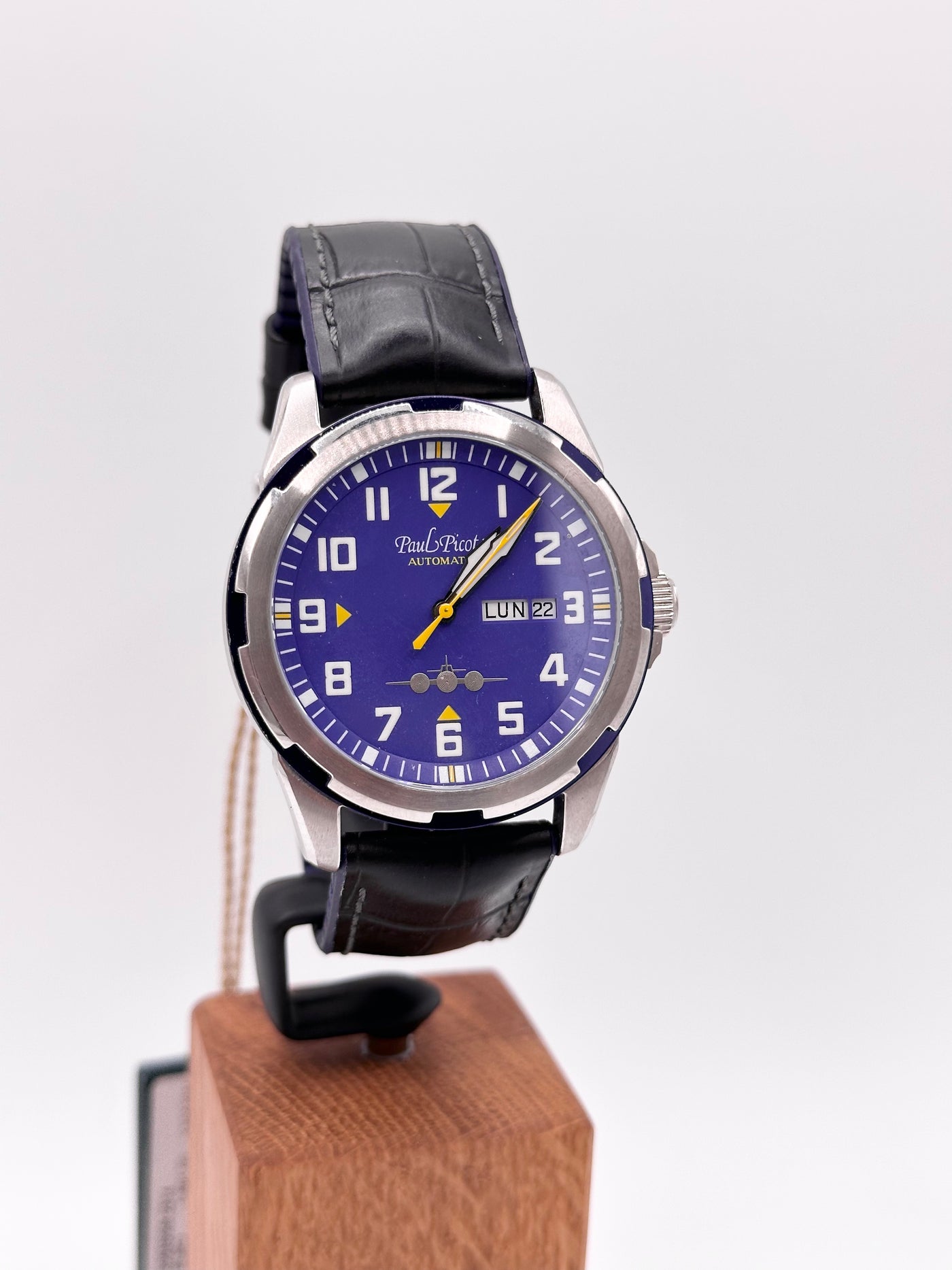 Paul Picot Pilot Day-date blu